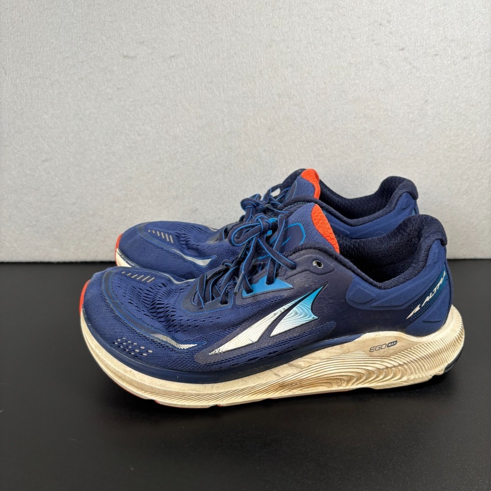 Altra Paradigm 6 Blue Orange Road Running Shoes Mens Size 9.5 AL0A5471424